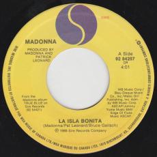 La Isla Bonita / Instrumental Remix [ WEA sleeve / Matrix : BX]