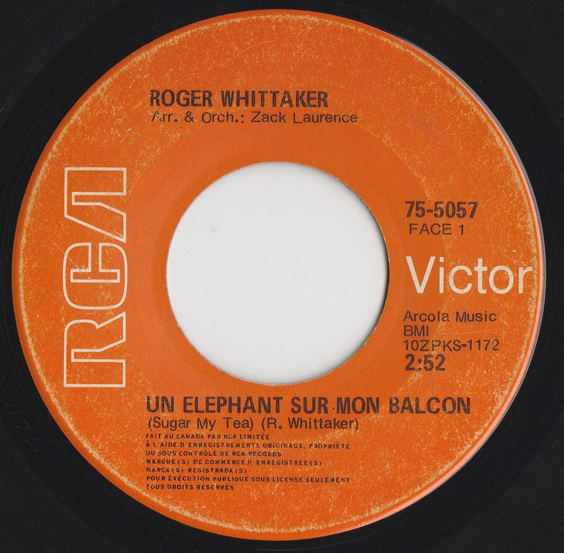 Un Elephant Sur Mon Balcon ( Sugar My Tea ) [Good+] / Le Mistral ( Nouvelle Version ) [