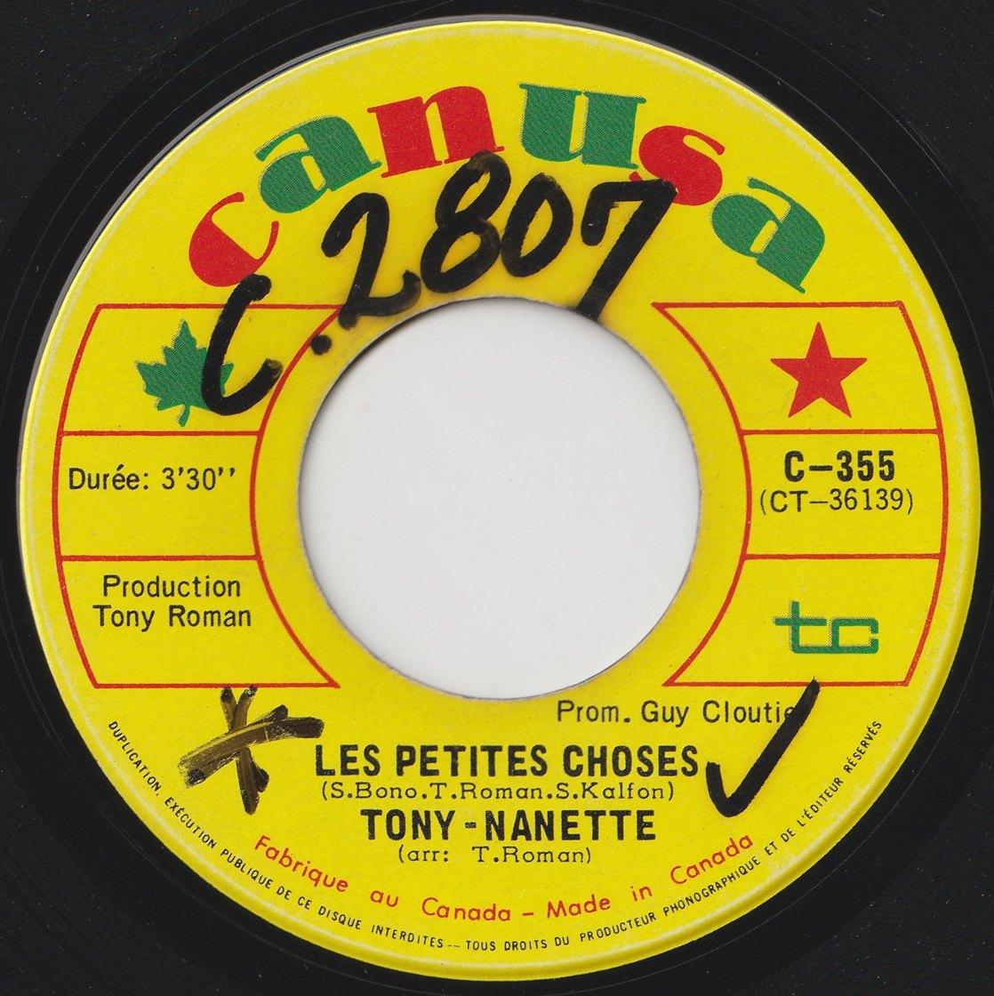 Fleurs D'Amour Et D'Amitie (Thème TV ) / Les Petites Choses ( Sonny & Cher )