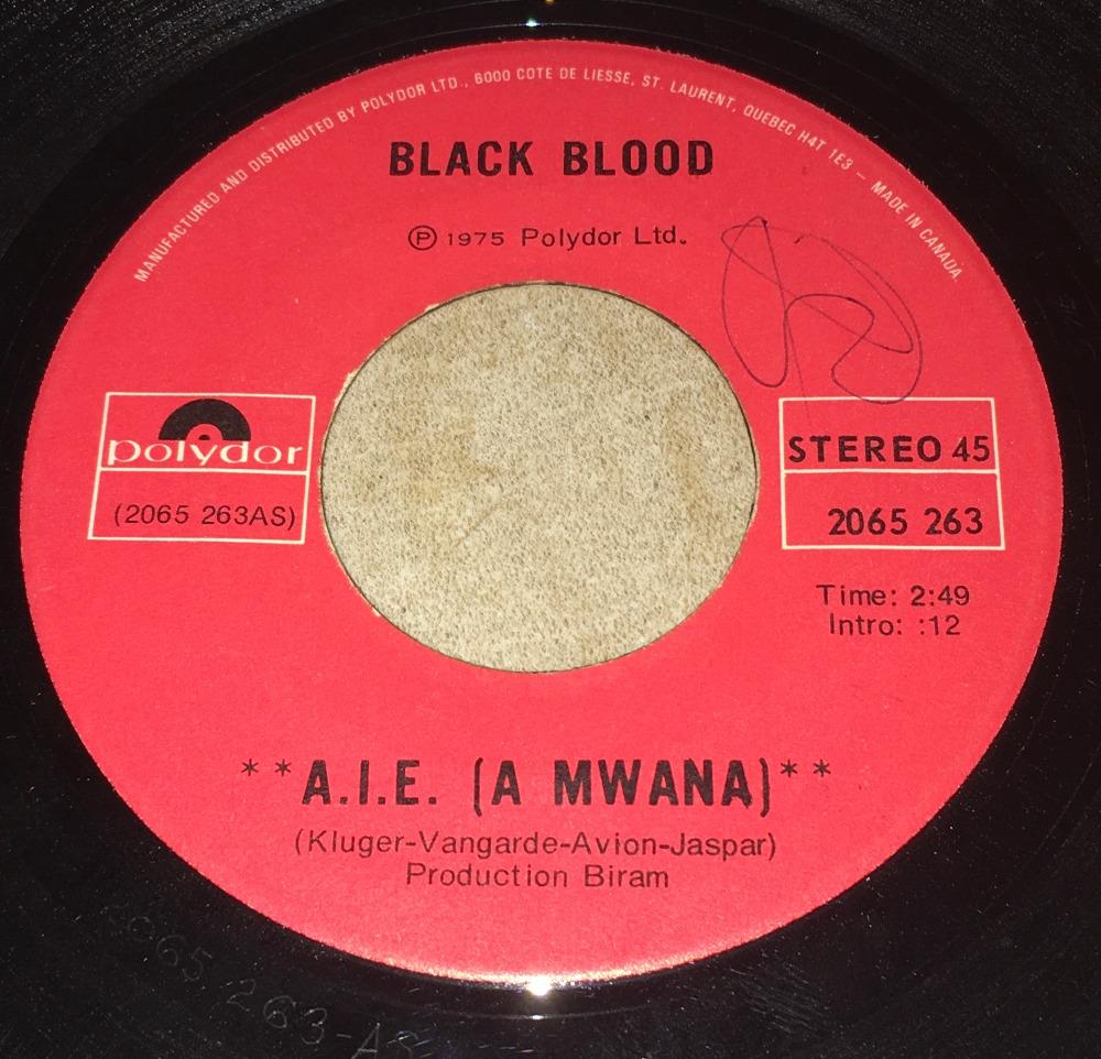 A.I.E. (A Mwana) / Marie-Therese  [ Polydor sleeve ]