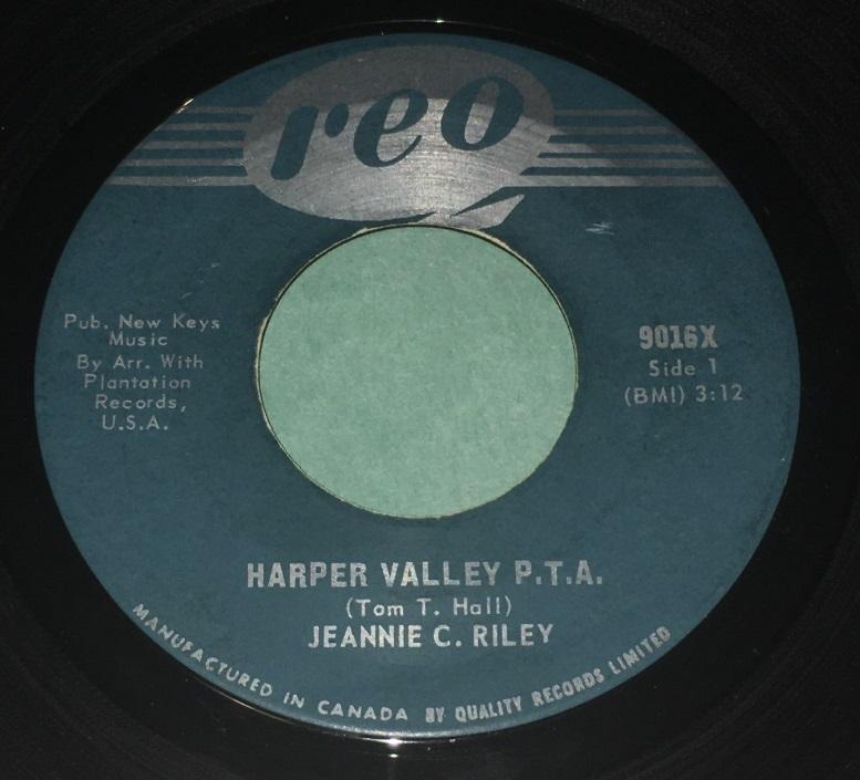 Harper Valley P.T.A. / Yesterday All Day Long Today [VG+]