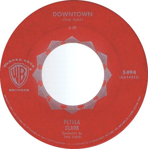 Downtown / You'd Better Love Me ( Red labels )