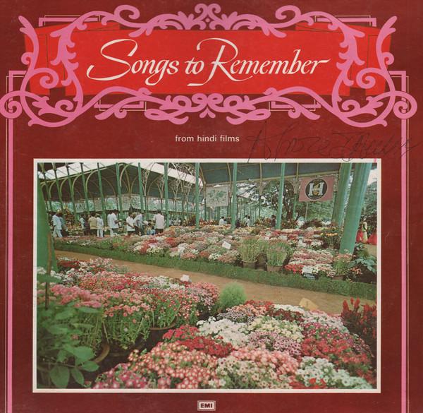 Songs To Remember ( From Hindi Films ) ( VG )
