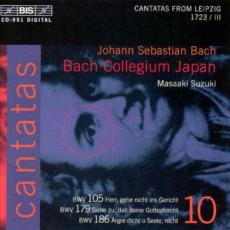 J. S. Bach - Cantatas, Vol.10 (BWV 179, 105, 186)
