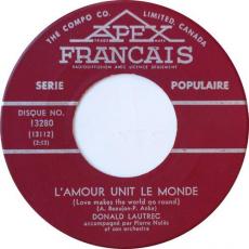 L'Amour Unit Le Monde / Linda Aux Yeux Bleus [ VG+ ]