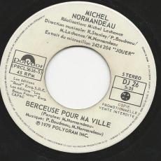 Berceuse Pour Ma Ville  ( Promo )