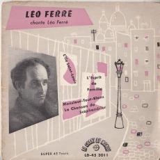 Chante Leo Ferre  ( EP / France )