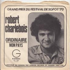 Ordinaire / Mon Pays  ( Picture Sleeve )