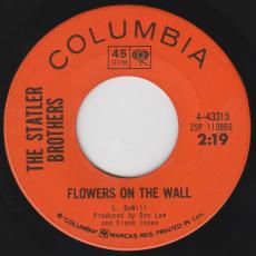 Flowers On The Wall ( VG+ )