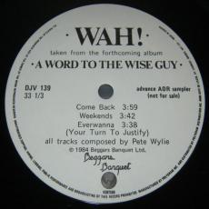 A Word To The Wise Guy AOR Sampler