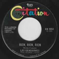Rien, Rien, Rien / L'Anneau D'Amour (VG)