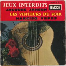 Les Visiteurs Du Soir / Jeux Interdits [ EP /Reissue '63 ]