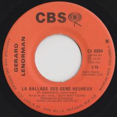 La Ballade Des Gens Heureux / Le Funambule [ Orange Labels / VG ]