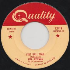 When The Roses Bloom Again / Fire Ball Mail ( Fireball Mail )