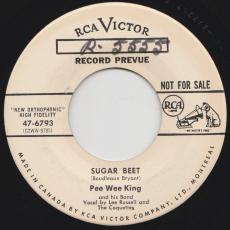 I'll Be Walking Alone In A Crowd / Sugar Beet ( w. Lee Russell & The Coquettes )  [ Promo ]