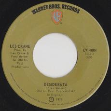 Desiderata ( En Francais) / ( In English )  [ Strong VG  / Kinney Sleeve ]