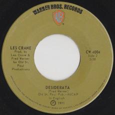 Desiderata ( En Francais) / ( In English )  [ Strong VG  / Kinney Sleeve ]