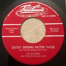 Qu'est Devenu Notre Passe / Mon Premier Amour ( VG ) [ London records sleeve ]