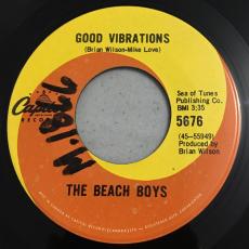 Good Vibrations / Let's Go Away For Awhile ( NearMint- / Strong VG+ ) [ Capitol sleeve ]