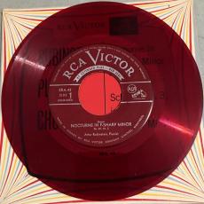 Rubinstein Plays Chopin ( 7  EP Red Vinyl ) [ VG / Pic. Sleeve. ]
