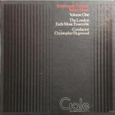 Seventeenth Century Italian Music Volume One