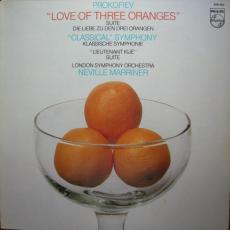The Love Of Three Oranges / Lieutenant Kijé /  Classical  Symphony