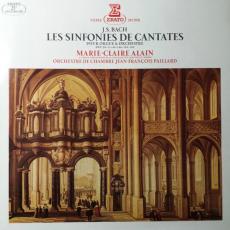 Les Sinfonies De Cantates Pour Orgue & Orchestre BWV 29-35-49-146-188-169
