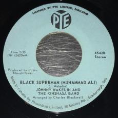 Black Superman [ Muhammad Ali ] (Long rim text / VG+)