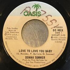 Love To Love You Baby / Need-A-Man Blues