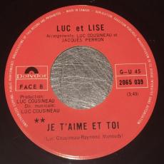 Beatrice / Je T'Aime Et Toi