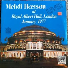 Mehdi Hassan At Royal Albert Hall, London January 1977 ( 2lp / VG+ / hairlines )