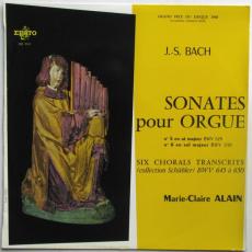 Sonates Pour Orgue, Six Chorals Transcripts ( Volume 2 ) ( VG )