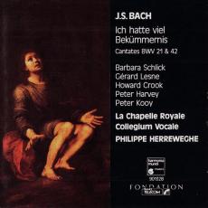 Ich Hatte Viel Bekümmernis - Cantates BWV 21 & 42