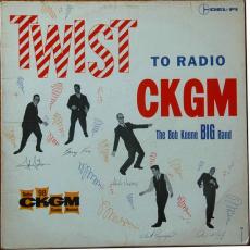 Twist To Radio CKGM ( VG )